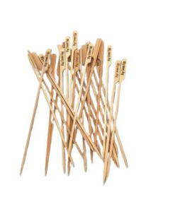 Big Green Egg:  All Natural Bamboo Skewers. 25 per pack