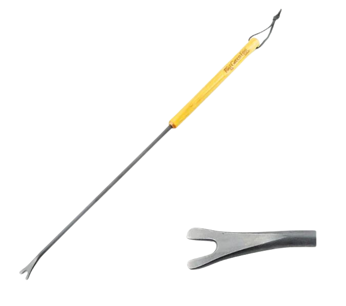 Big Green Egg: Big Green Egg Long Handle V-notch Grid Cleaner