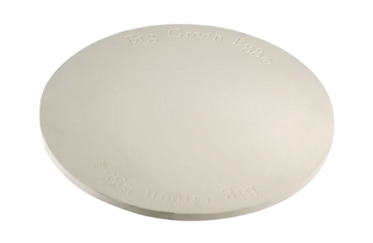 Big Green Egg: 14 Flat Pizza & Baking Stone (for 2XL. XL. L)