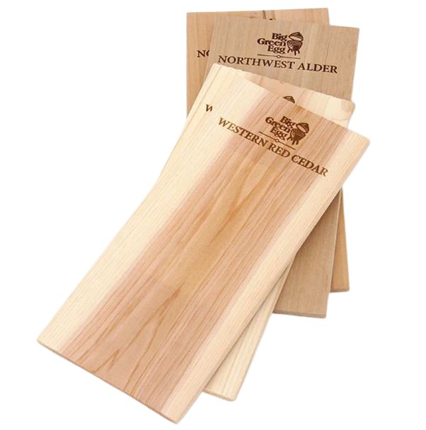 Big Green Egg: Western Red Cedar Natural Grilling Planks - 2 pack (11 in/28 cm)