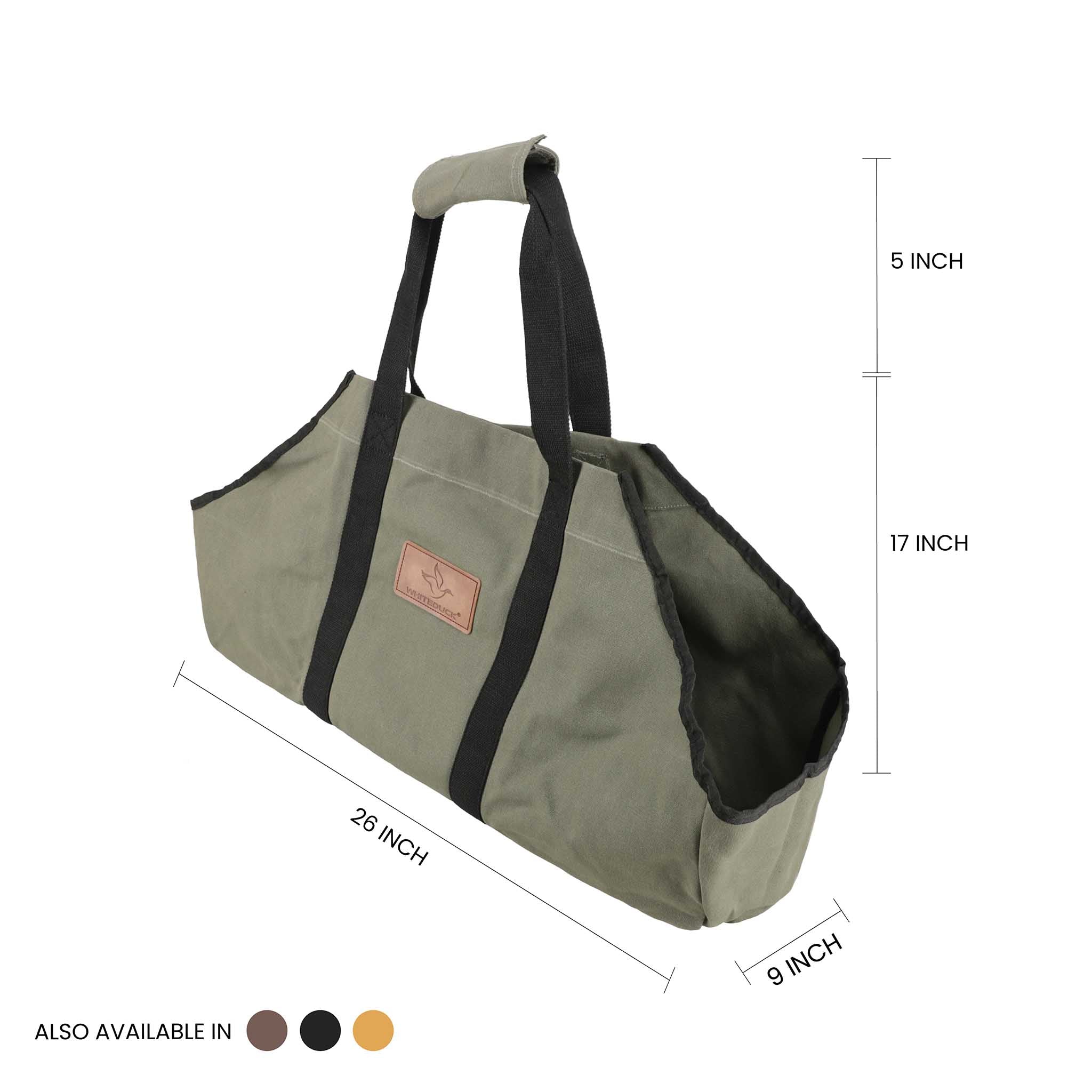 Boat Shape Canvas Firewood Log Carriers - Image 7