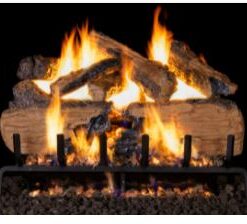 Real Fyre: Charred Split Logs