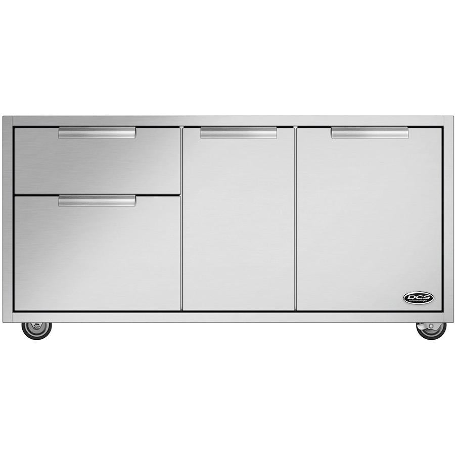 DCS: 48 Grill CAD CART ONLY with (for 48 Series 7 & 9 Grills) (Side Shelf Kits Sold Seperately)