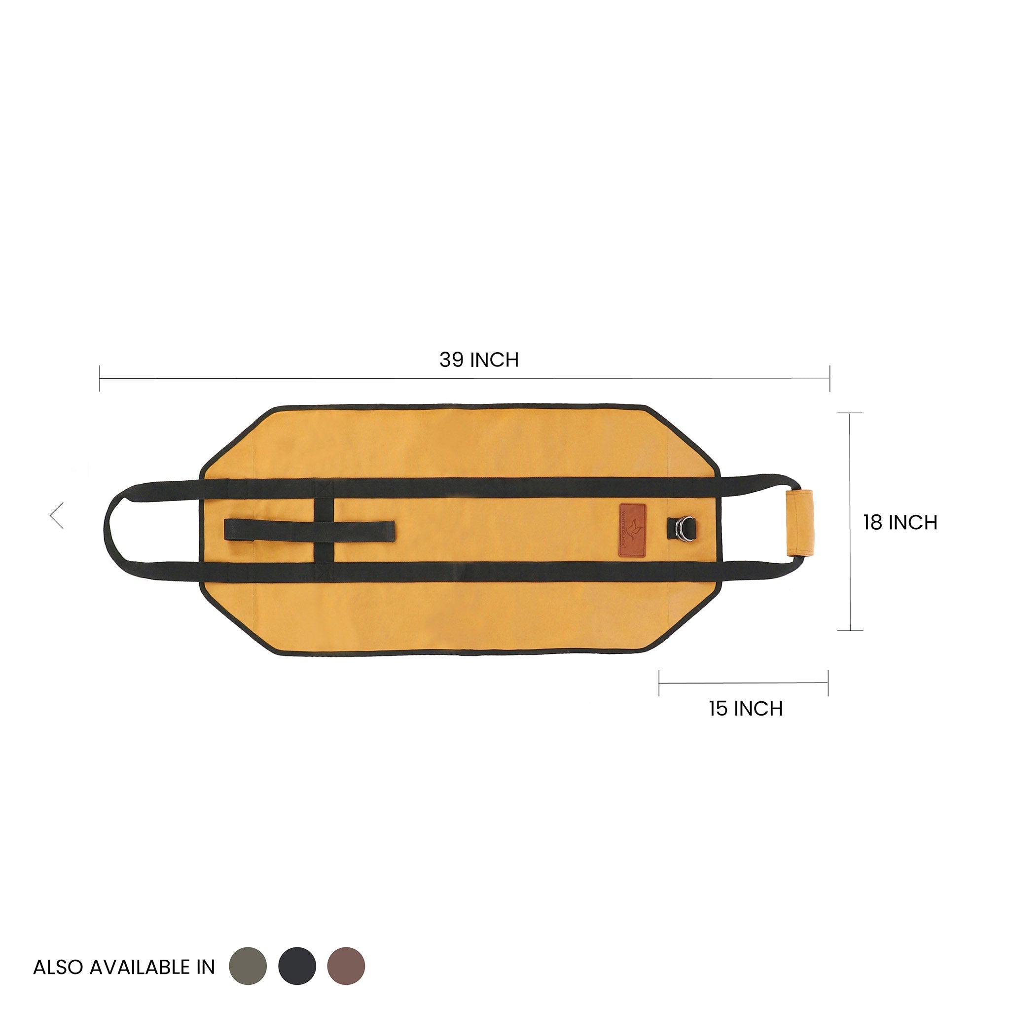 Diamond Shape Canvas Firewood Log Carriers - Image 19