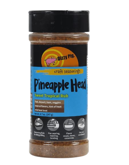 Dizzy Pig: Spicy Pineapple Head (8oz. Shaker)