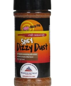 Dizzy Pig:  Spicy Dizzy Dust (8oz Shaker)