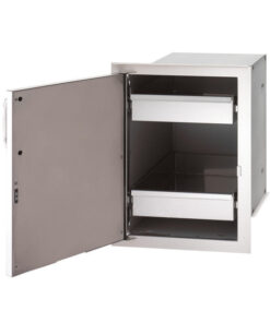 Fire Magic: Single Door with Double Drawers