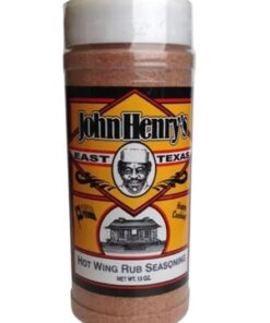 John Henry's Food Products: Hot Wing Rub Seasoning 13oz