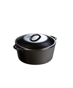 Lodge: 5 QT Cast Iron Dutch Oven