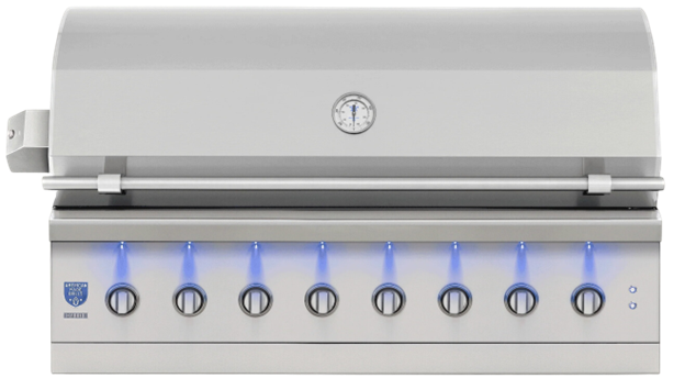 American Made Grills: Muscle 36 Hybrid Built-In Grill