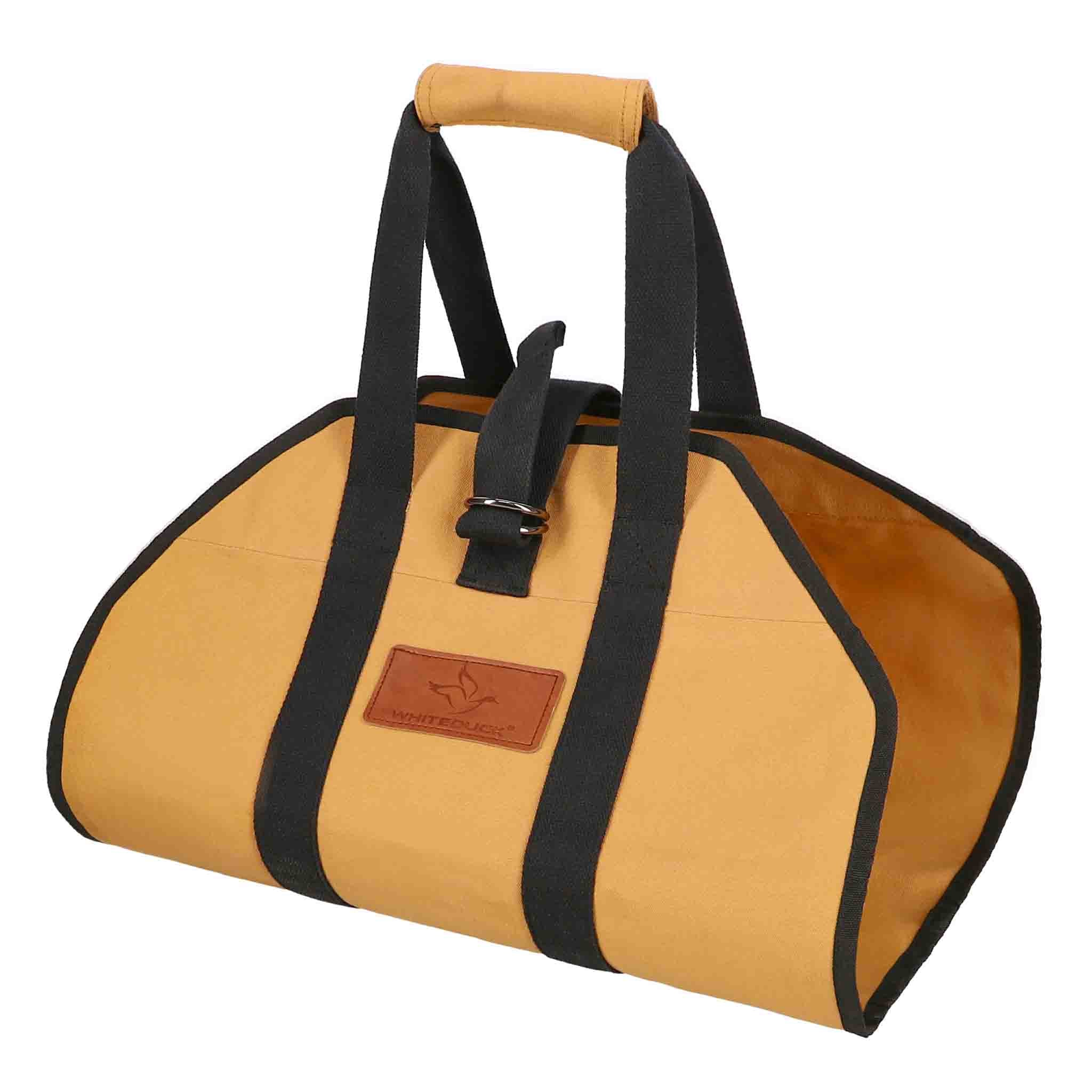 Diamond Shape Canvas Firewood Log Carriers - Image 18