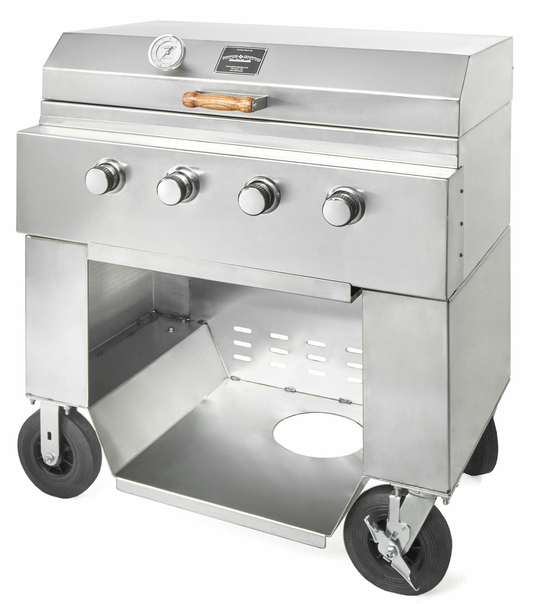 Pitts & Spitts: 4 Burner Freestanding Griddle