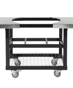 Primo Grills:  Cart Base with Basket and SS Side Shelves for JR 200