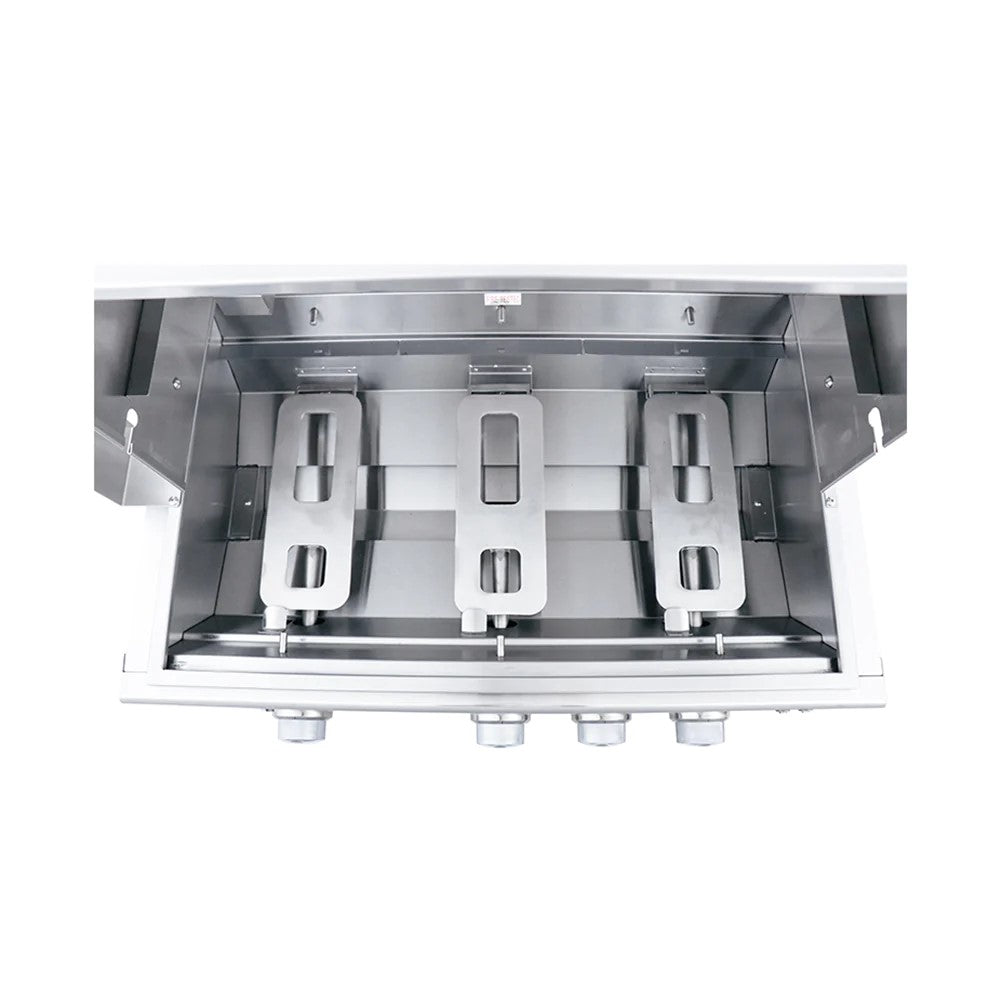 Renaissance: 30 Cutlass Pro Grill W/ Rear Burner. Briquette Trays & Blue LEDs - Image 3