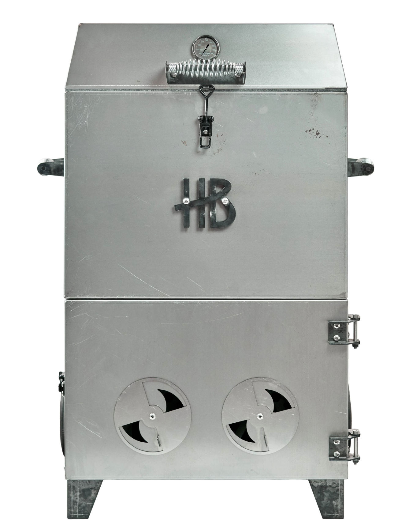 Hasty Bake: Roughneck Barrel Smoker - Corten Steel