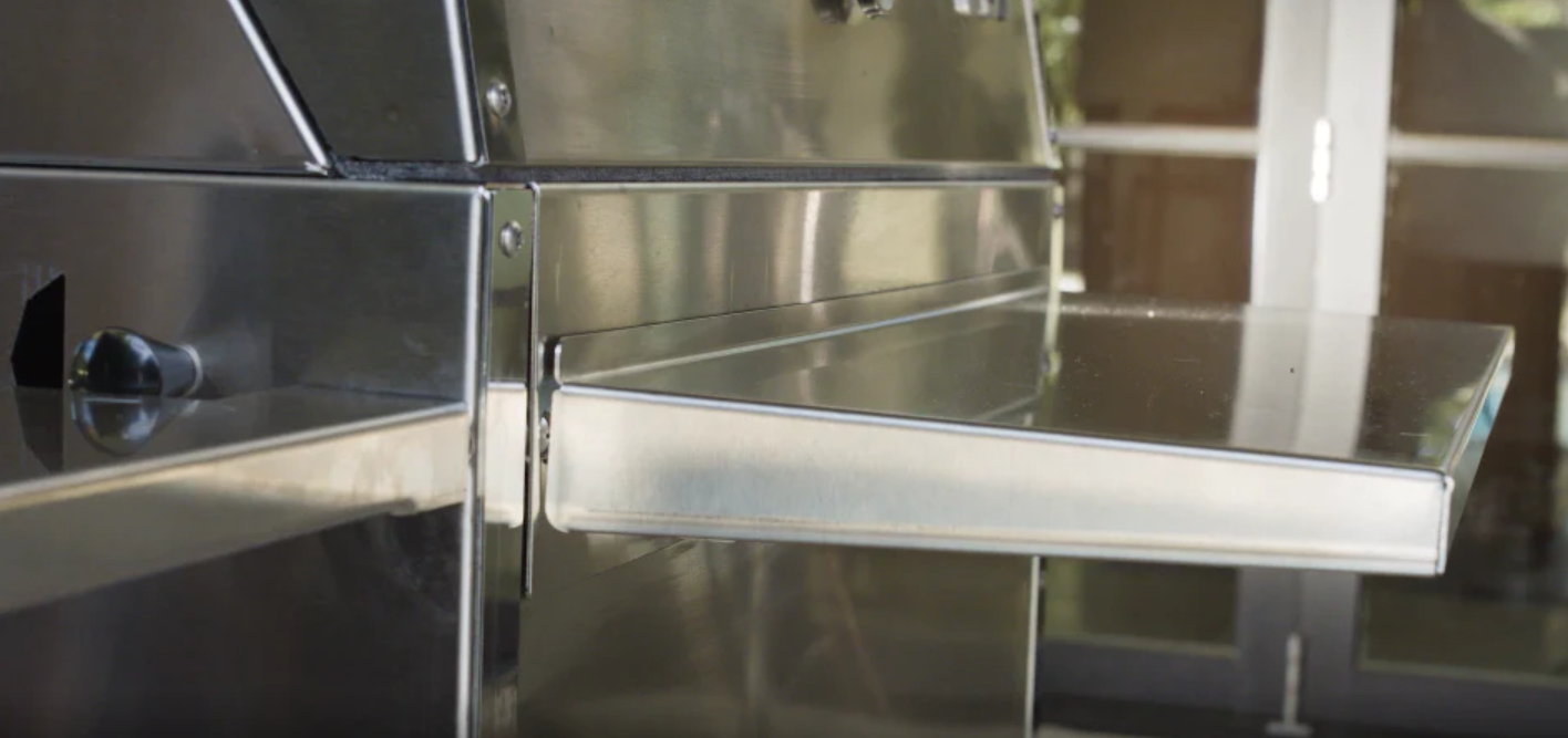 Hasty Bake: Front Fold Down Table for Continental and Suburban