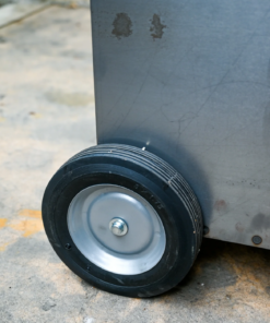 Hasty Bake: Roughneck Smoker Wheel Kit