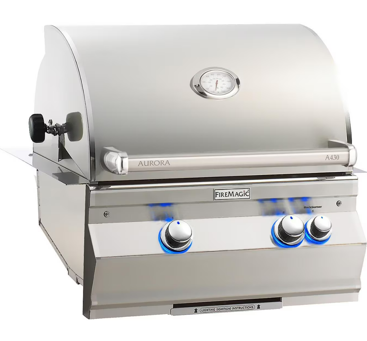 Fire Magic: 24 Gas Grill w/ Analog Thermometer