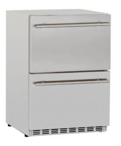 TrueFlame: 24 Deluxe Outdoor Rated Drawer Fridge