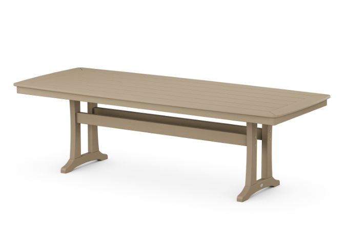 Polywood: Nautical Trestle 39 x 97 Dining Table - Image 9