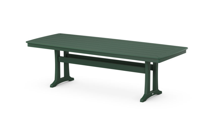 Polywood: Nautical Trestle 39 x 97 Dining Table - Image 12