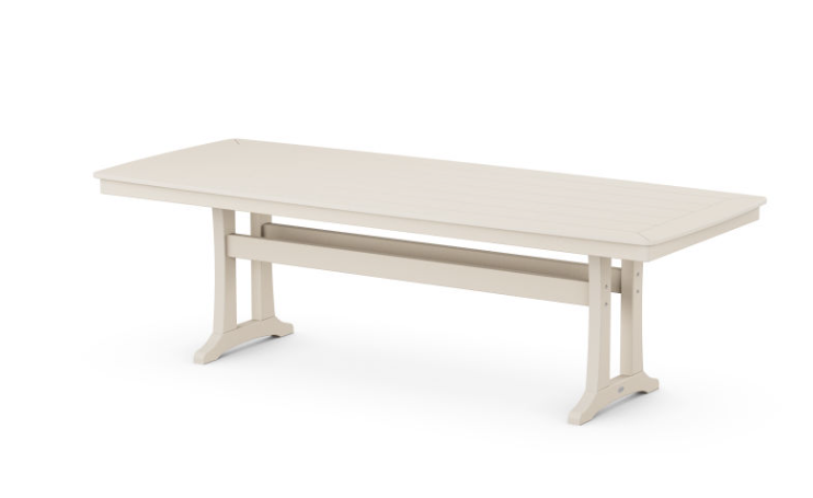 Polywood: Nautical Trestle 39 x 97 Dining Table - Image 15