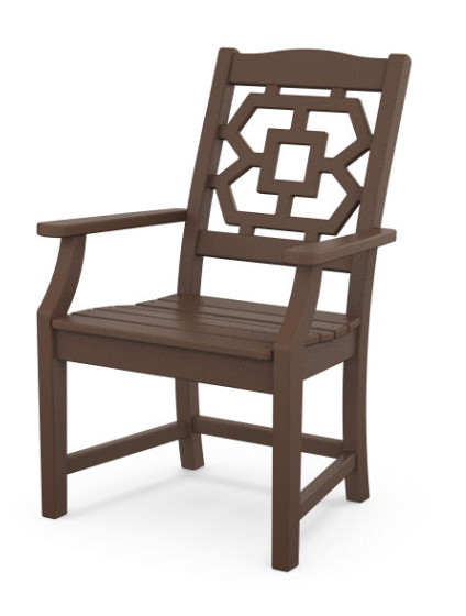 Polywood: Chinoiserie Dining Arm Chair - Image 12