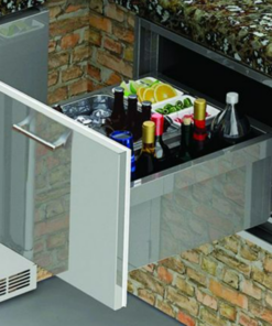 Alfresco: Insulated Undercounter Ice Drawer & Beverage Center