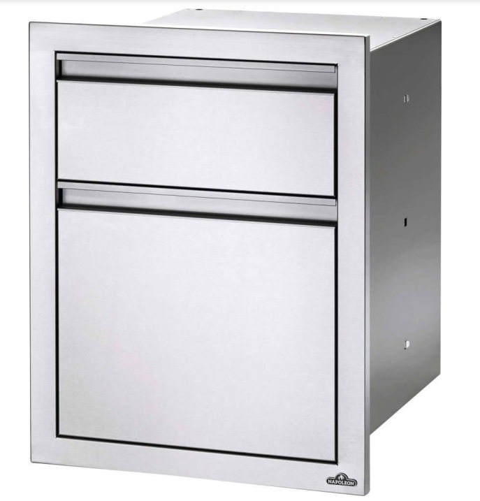 Napoleon: 18x 24 Double Drawer Trash Bin - Image 2