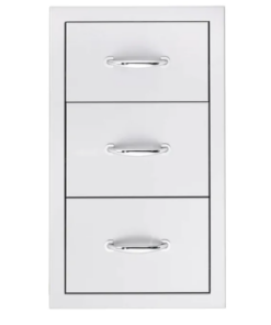 True Flame: 17 Triple Drawer