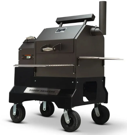Yoder Smokers: YS480S Competition Cart with Storage Drawer - Image 2