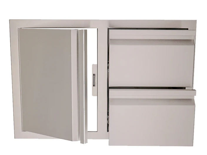 Renaissance: 33 Valiant Double Drawer & Door Combo w/ Soft Close - Image 3