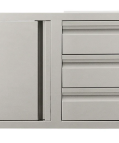 Renaissance: 33 Valiant Triple Drawer & Door Combo w/ Soft Close