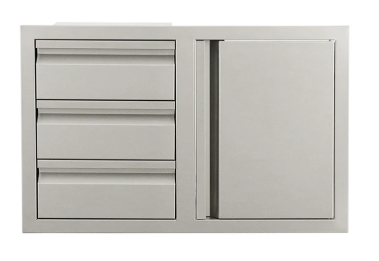 Renaissance: 33 Valiant Triple Drawer & Door Combo w/ Soft Close - Image 5