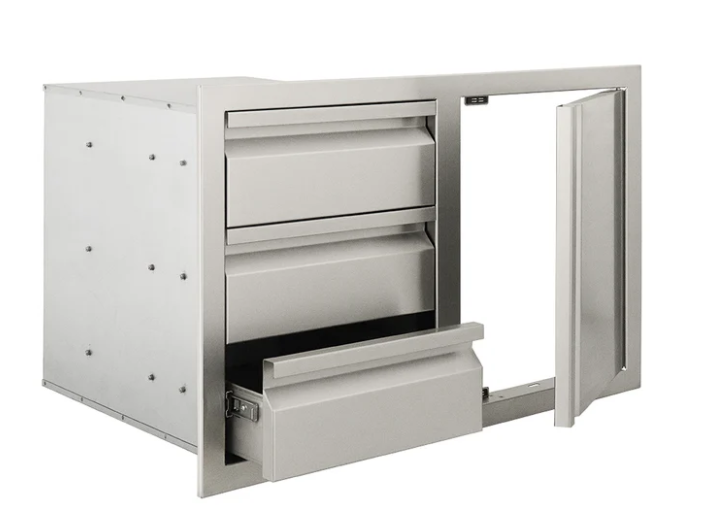 Renaissance: 33 Valiant Triple Drawer & Door Combo w/ Soft Close - Image 3