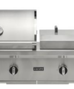 Coyote Grills: 50 Combo Built-In Gas & Flat Top Grill
