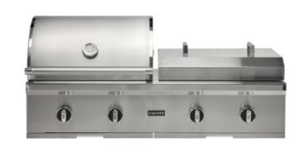 Coyote Grills: 50 Combo Built-In Gas & Flat Top Grill