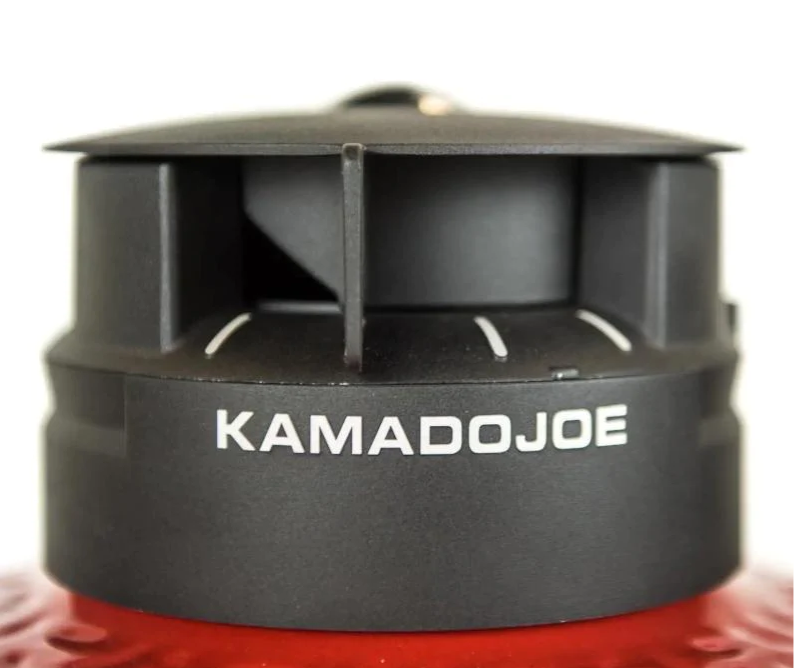 Kamado Joe: Joe Jr. Red w/ Cart. Heat Deflector & Tools - Image 3