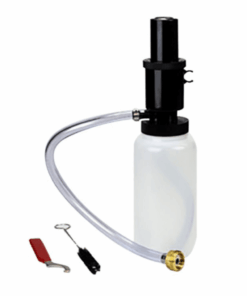 Marvel Refrigeration: Tap Cleaning Kit:  Includes cleaning solution. pump. mixing bottle. brush and wrench.