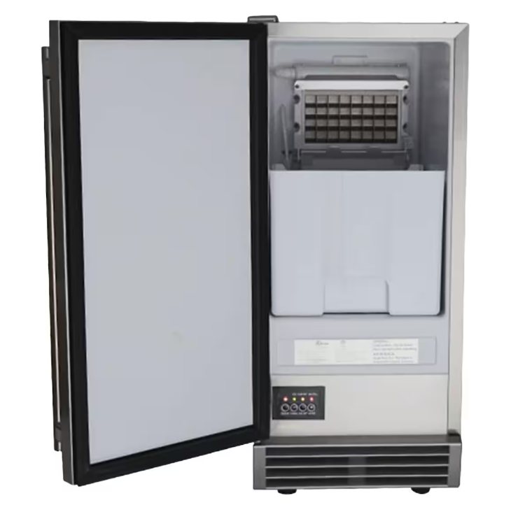 Renaissance: 15 Stainless Steel Ice Maker - Image 2