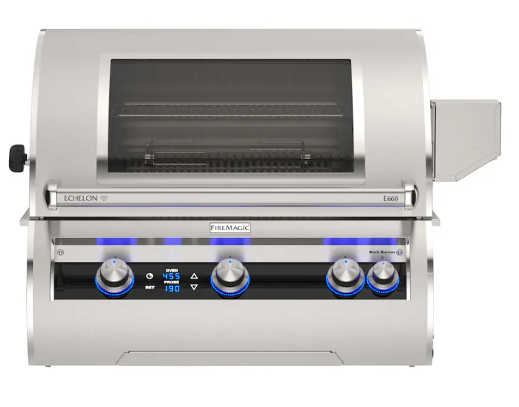 Fire Magic: E660i Built-In Grills with Digital Thermometer - Image 6