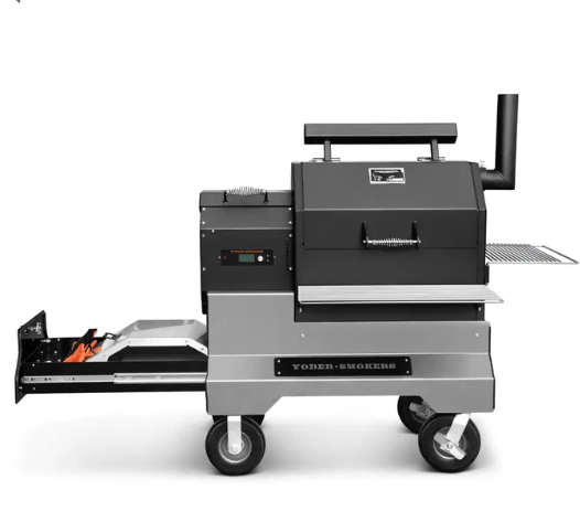 Yoder Smokers: YS480S Competition Cart with Storage Drawer - Image 8