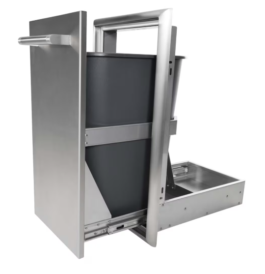 Coyote Grills: 15 Single Pull Out Trash/Recycle - Image 2