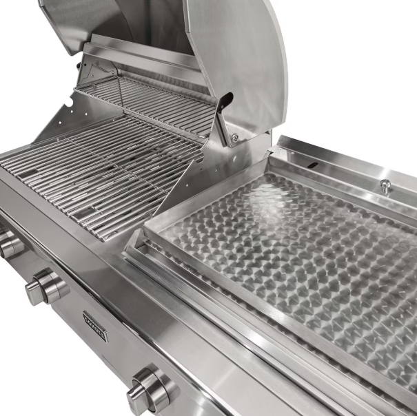 Coyote Grills: 50 Combo Built-In Gas & Flat Top Grill - Image 3