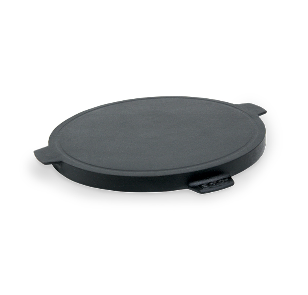 Big Green Egg: Cast Iron Dual Side Plancha Griddle 10.5 in / 27 cm (2XL. XL. L. M. S. MX) - Image 2