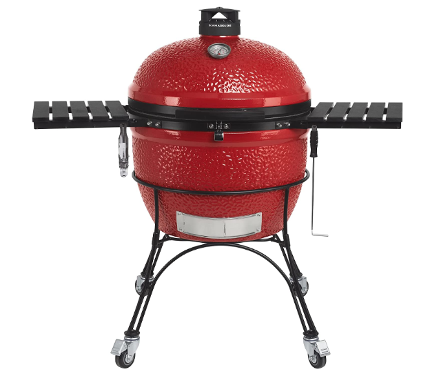 Kamado Joe: Big Joe II w/ Cart. Side Shelves. Heat Deflector & Tools w/ BJ-CBH