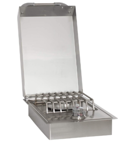 Bull Grills: Single Stainless Steel Drop In Side Burner
