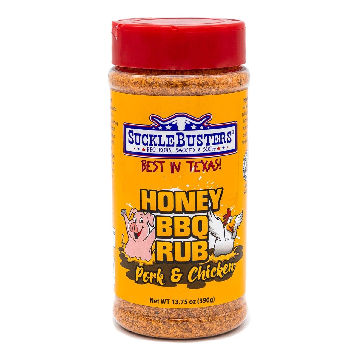 SuckleBusters: Honey BBQ Rub - Pork and Chicken