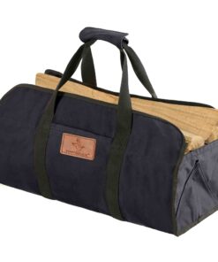 Tote Shape Canvas Firewood Log Carriers