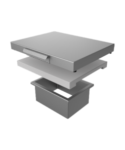 Hestan: 10x13 Countertop Trash Chute w/ Cutting Board